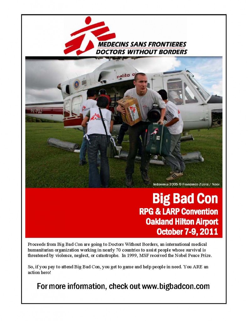 Big Bad Con - Supporting Doctors Without Borders
